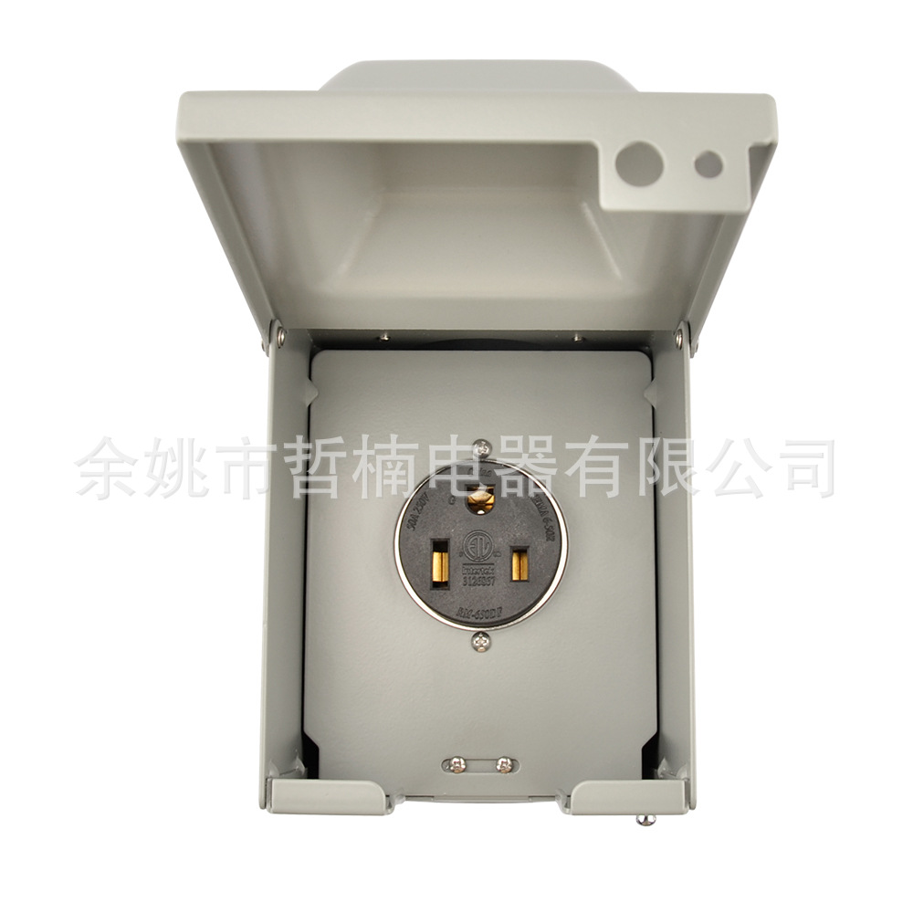 S16 美式美标电焊机电源板充电桩插座6-50R工业插座美规房车