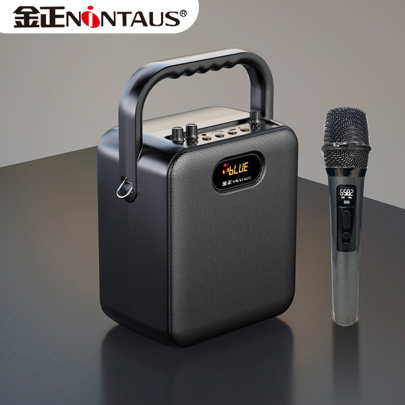 金正 S18广场舞音响户外手提便携式家用蓝牙k歌音箱大功率电吹管|undefined