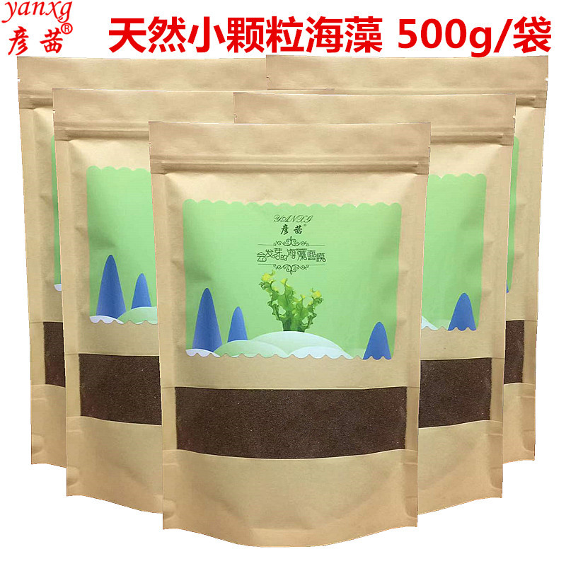 Seaweed Mask Natural Small Particles 500g Bags Pregnant Women Can Brighten, Dark Yellow, Hydrating, Moisturizing and Moisturizing Yan Qian