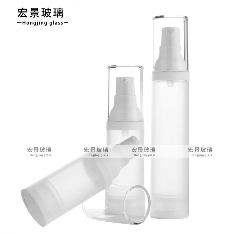 韩版磨砂按压15ml30ml50ml真空瓶乳液小空瓶化妆品小样旅行分装瓶