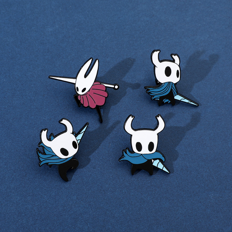 Cartoon personality game peripheral Hollow Knight Hollow Knight brooch game peripheral commemorative badge