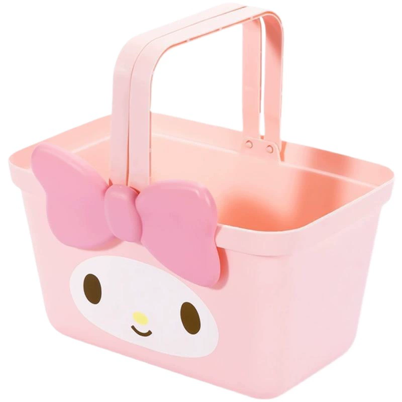 Ручной Cartoon корзина Sanrio Hello Kitty, портативная складная хранительная емкость с милыми принтами