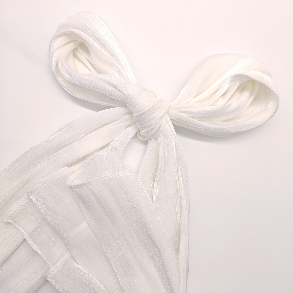 Bestselling Breathable Cool Island Satin Smooth And Wrinkled Long Malaysia Shimmershawl Shiny Silk Scarf_voghion.com