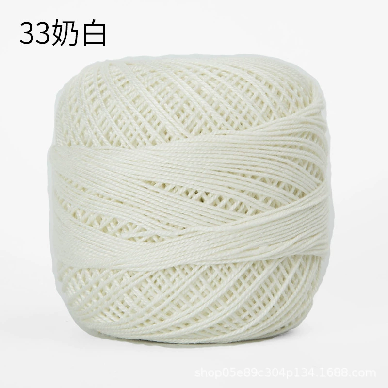 Шёлковая crochet нить шарики, 3 размера, разноцветная пряжа для вязания сумок и крючком