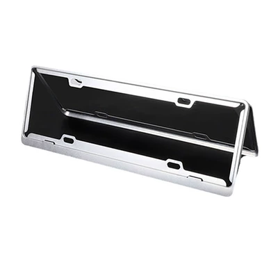 License plate holder/license plate holder — Blue License Plate Frame Thickeneded Installation