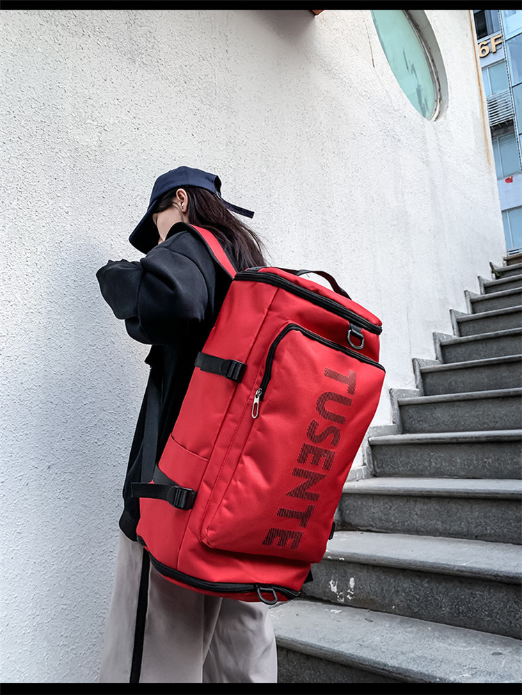 Backpack Men Fashion Brands Fashion Large Capacity Outdoor Sports Basketball Bag Campus Student Schoolbag Travel Backpack display picture 10