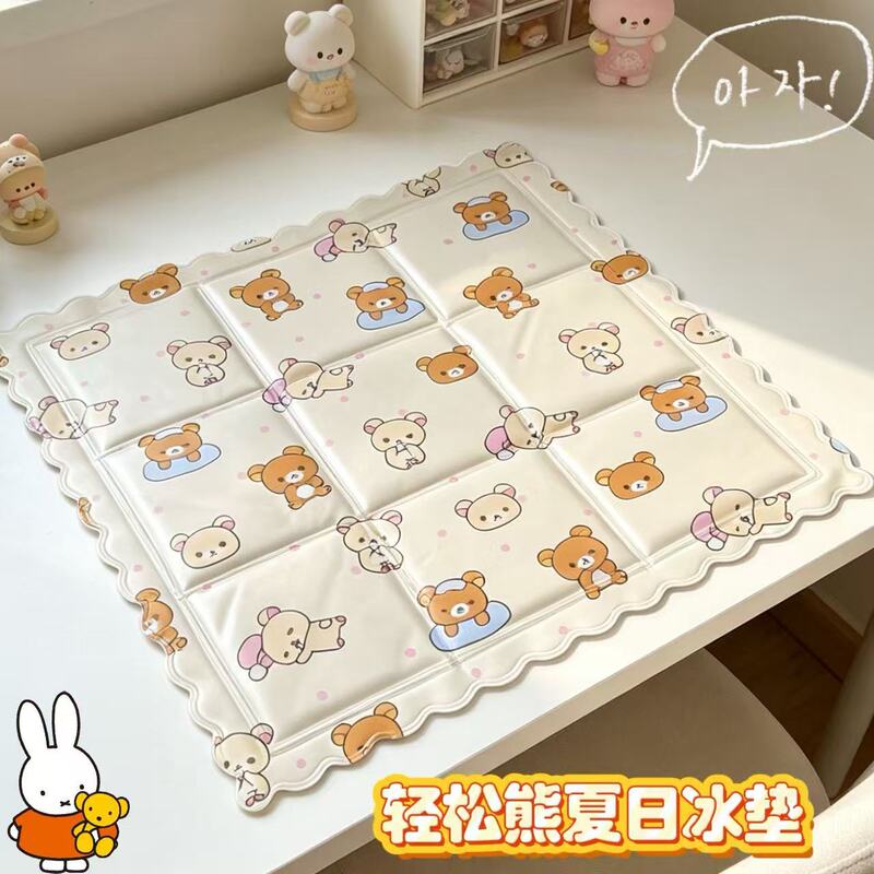 Ice Pad Summer Cooling Cushion Car Mat Cartoon Office Dormitory Cooling Pad Waterproof Butt Pad