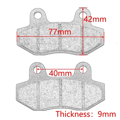 Scooters a, Tormoz supportları