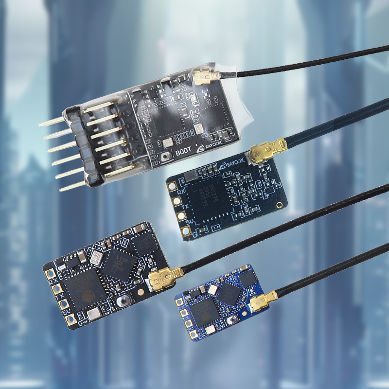 BAYCK ELRS 5CH PWM Receiver 2.4GHz Model Airplane Fixed Wing FPV Voltage Return