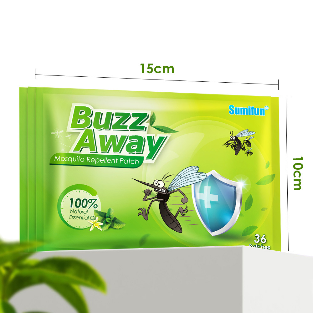 36 Sumifun ointment patches/bag, summer cartoon patch, non-woven mosquito repellent patch K06601_voghion.com