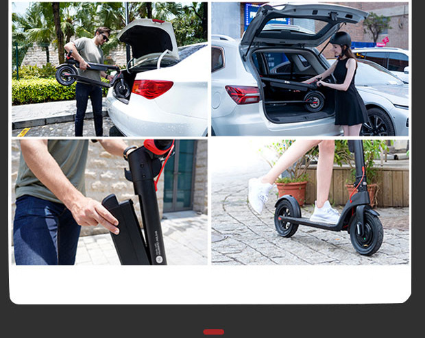 Suitable for Hx Electric Scooter Adult Small Foldableing Sit and Stand Riding Electric Scooter Ultra-Light Portable Mobility Scooter