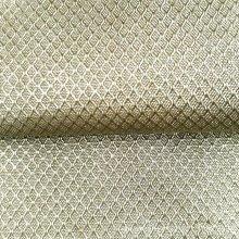 導電布面料梭織菱形格子全銀導電防電磁波輻射屏蔽EMF SHIELDING