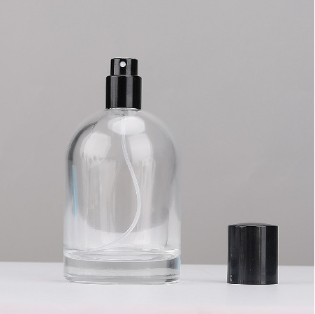 メーカー卸売 30ml 透明香水瓶 スキンケア用品 詰め替えボトル プッシュスプレー ガラス瓶 化粧品サンプル|undefined