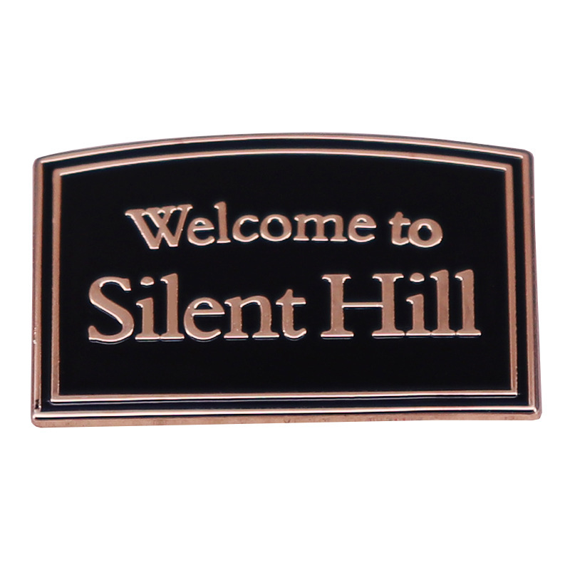 Silent Hill Horror Game Brooch Metal Badge Accessories Gift Silent Hill Horror Game Brooch Metal Badge Accessories Gift