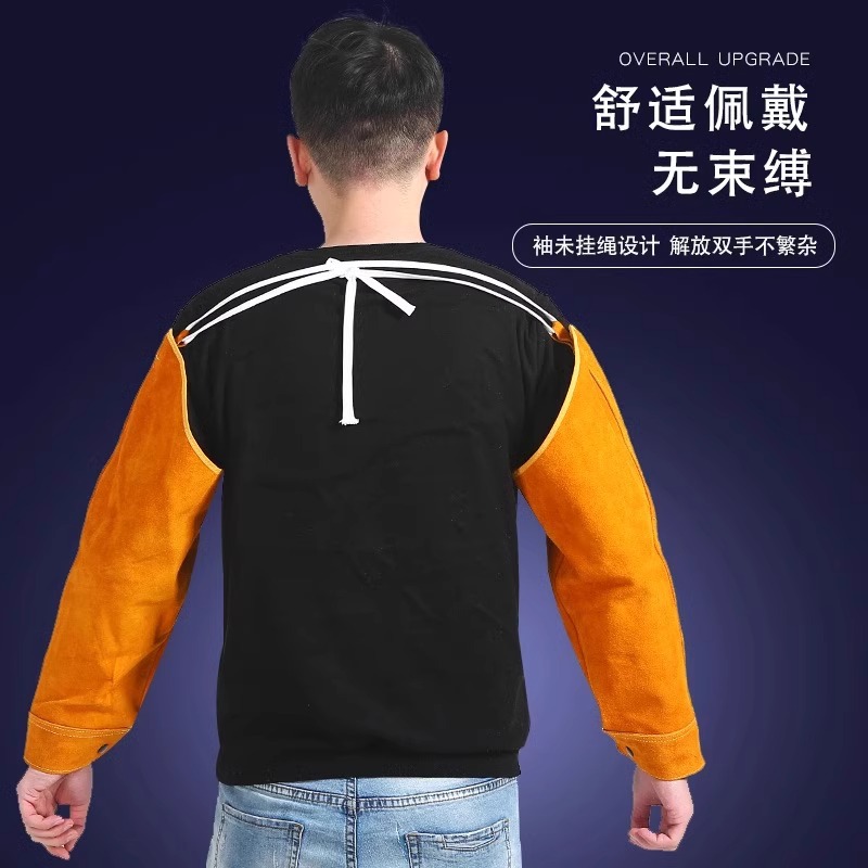 Mangas de Protección para Soldadura, Resistente a Altas Temperaturas, Aislamiento Térmico