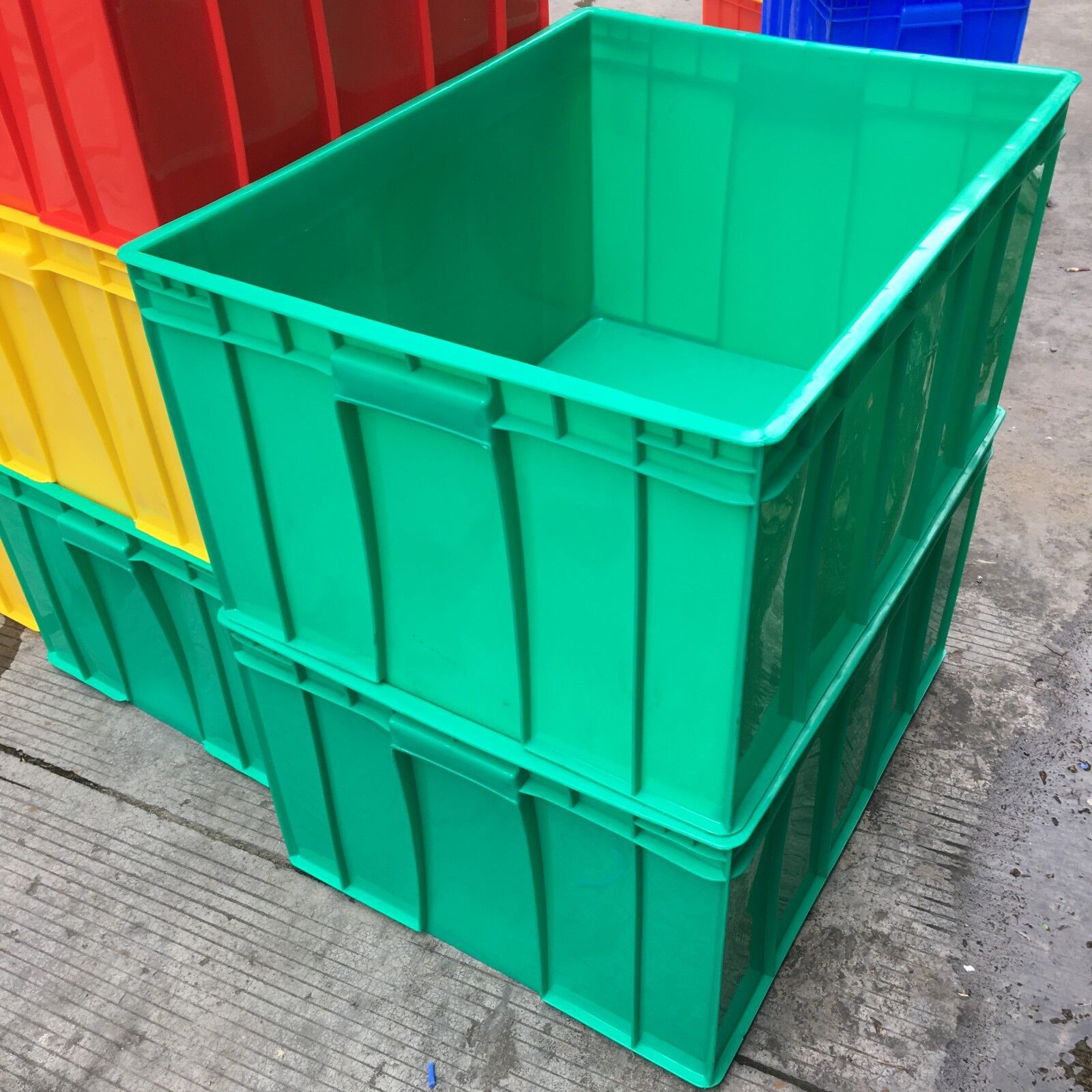 宝瑞直供福建深圳pp塑胶箱 工具零件箱 多尺寸有现货