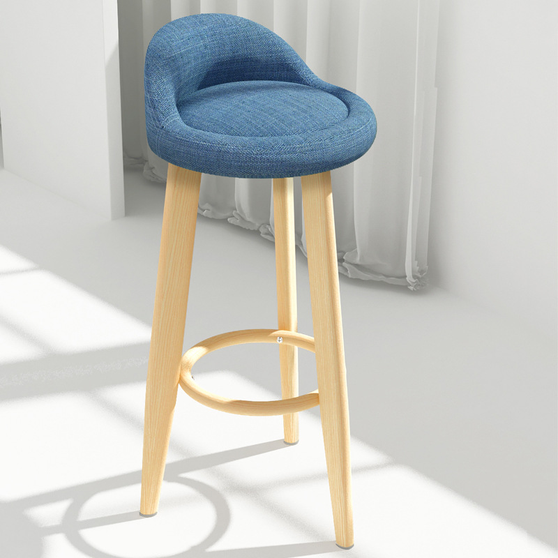 Blue cloth-70cm Protonous wood grain [three legs]
