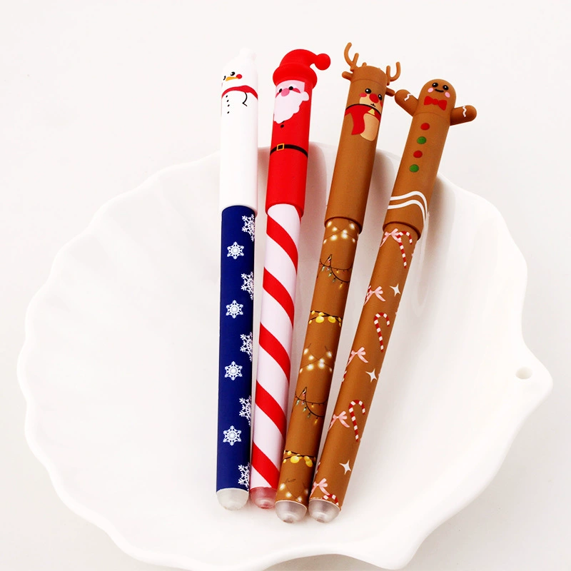 Набор новых стираемых ручек для трансграничных продаж, рождественская специальная серия