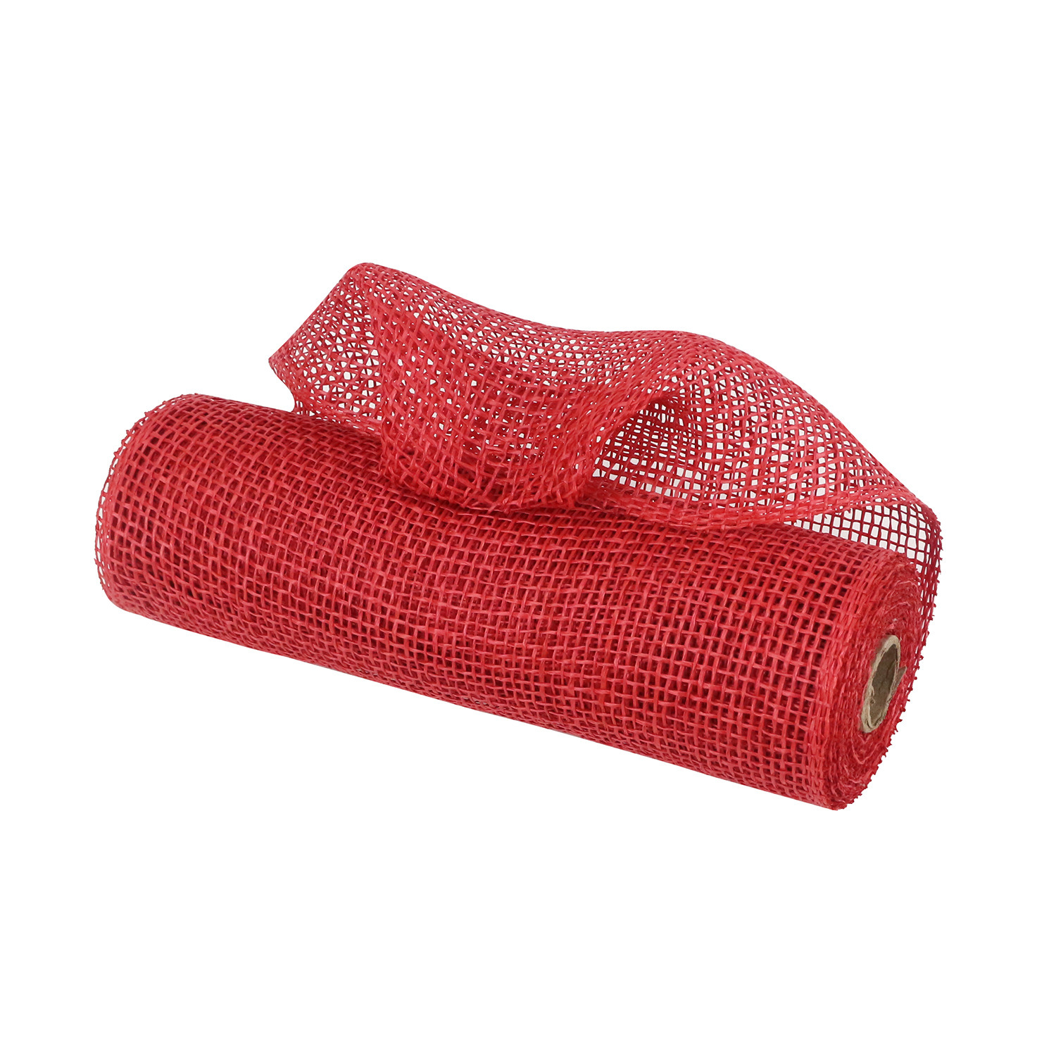 Fábrica en stock al por mayor haciendo Garland material decorativo malla a la parrilla borde cinta PP malla guirnalda de Navidad