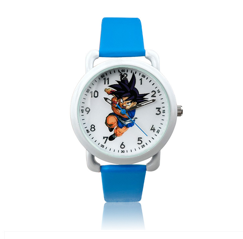ドラゴンボールかわいい学生の腕時計の男の子の腕時計の男の子のベルト