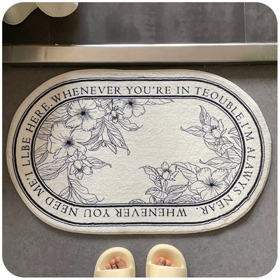 Absorbent Mat Carpet Bathroom | Avtomobil döşəmə paspasları