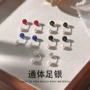 捷克小清新甜美s999耳环