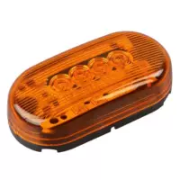 12V 10 светодиодов 4''x2'' боковой фонарь для грузовика, фонарь для прицепа, фонарь для грузовика