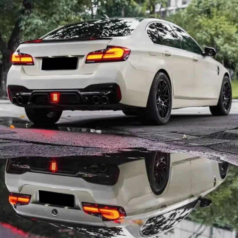 Подходит для новой задней губы BMW серии 5, G30 G38, модифицированной CS с легкой задней лопатой, задним бампером, задним спойлером