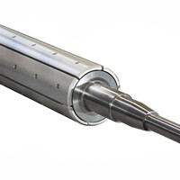 工厂直销  气涨轴 瓦片式/板条式 气胀轴 涂布/分切机用 收放卷