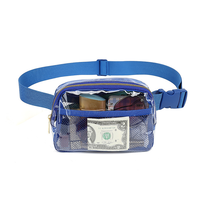 Transparent blue