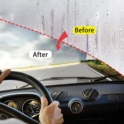 Mirrors, and Front Windshields, Automotive glass defogging agent