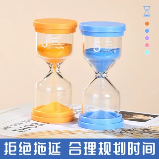 定制开学礼品防摔沙漏摆件高级 灵感创意手工漏斗儿童计时器沙漏