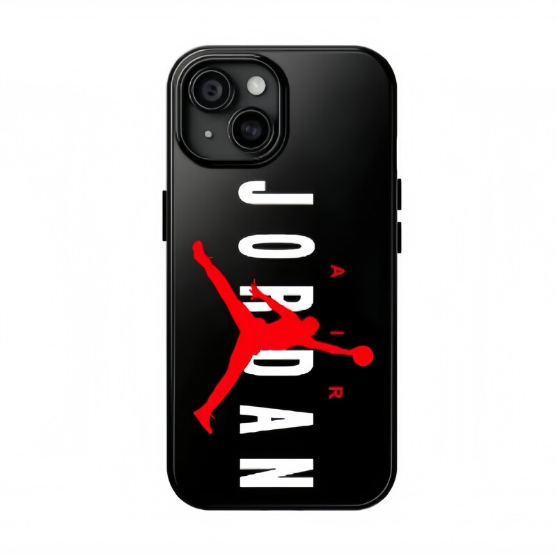 Foreign Trade Model Jordan 23 Two-In-One Phone Case Suitable for Apple 17/16/14/13/X/7P Glossy Finish