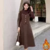 Brown color [plus velvet, good quality] 1634-new style