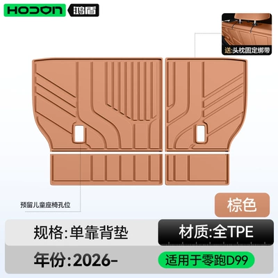 Trunk Mat – Trunk Supplies Collection - leapmo-d99-brown-back-cushion-212t01leapmo-d99-26-models-7-seats