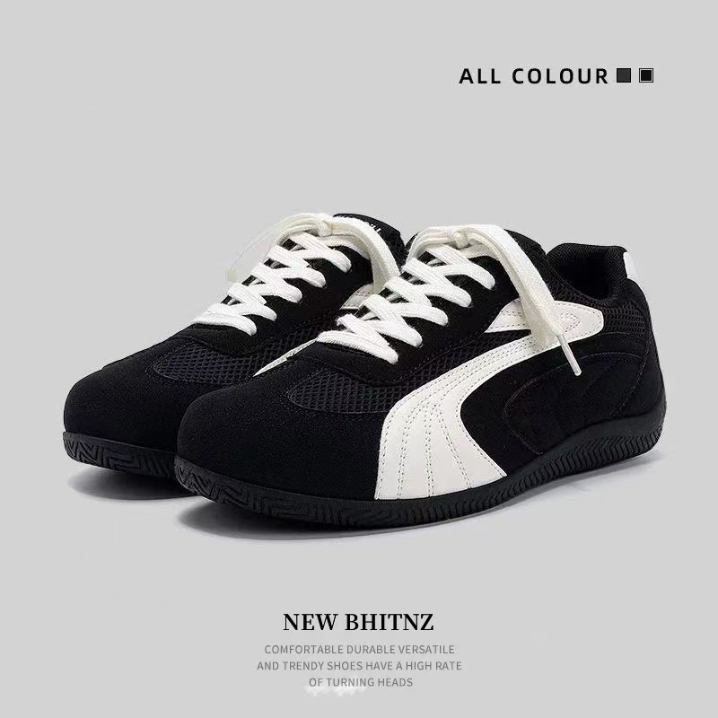 男女同款2025秋季新款废土风耐磨休闲鞋百搭网红时尚德训鞋潮鞋子