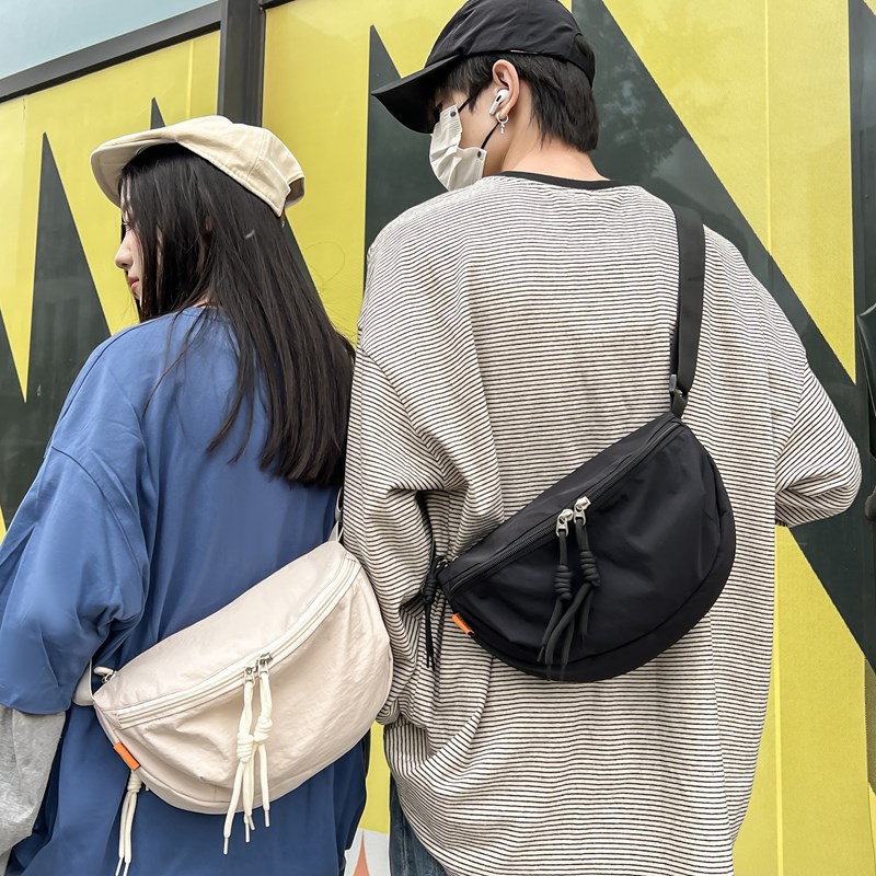 Bolso bandolera mujer 2024 invierno nueva tendencia bolso de pecho bolso deportivo multifuncional de gran capacidad pequeño bolso de hombro masculino