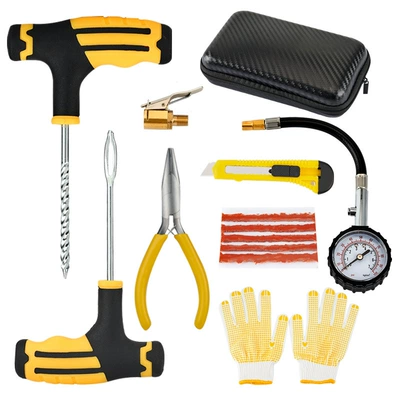 Tool Box, Repair kit - 8-pieces-tire-repair-tools