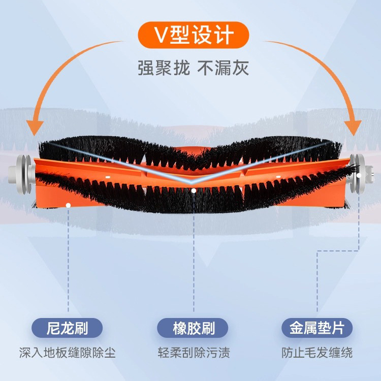 适用追觅S10系列扫地机抹布尘袋边刷滚刷滤网清洁液抹布配件耗材|undefined