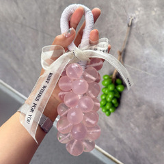 手工香皂水光葡萄串香皂成品透明香薰皂仿真水果香皂卫生间挂件