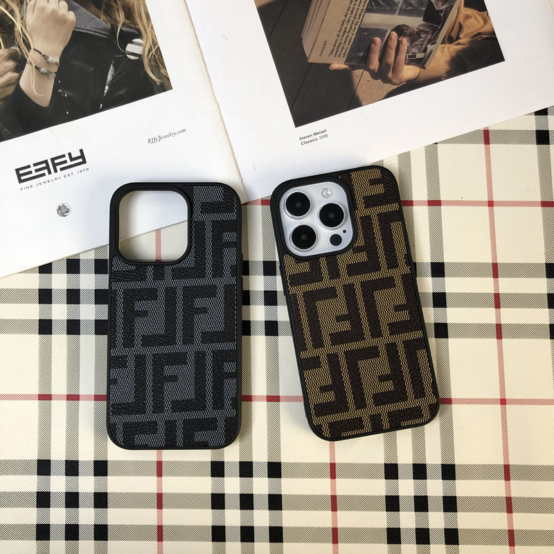 Simple Letter F Suitable for Apple 16/15/14 Large Hole Phone Case iPhone 13/17Promax Small Fragrance Style Trend