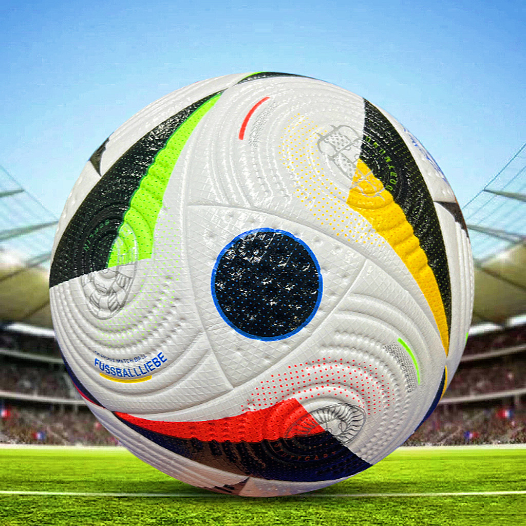 足球5号球football欧洲杯赛事比赛用球耐磨pu贴皮热粘合足球
