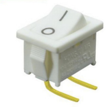 连接器开关 插座开关 触摸开关 墙壁开关 15*21白色船型开关