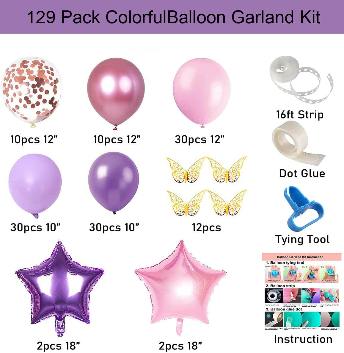 Solid Color Emulsion Party Balloons 1 Set display picture 1