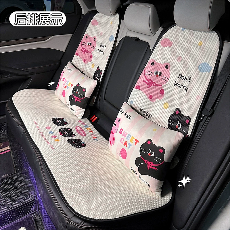 Blue Rain автомобильная поясничная поддержка, новая милая женская автомобильная подушка на четыре сезона, поясничная подушка, креативная поддержка талии для вождения, удобный гаджет