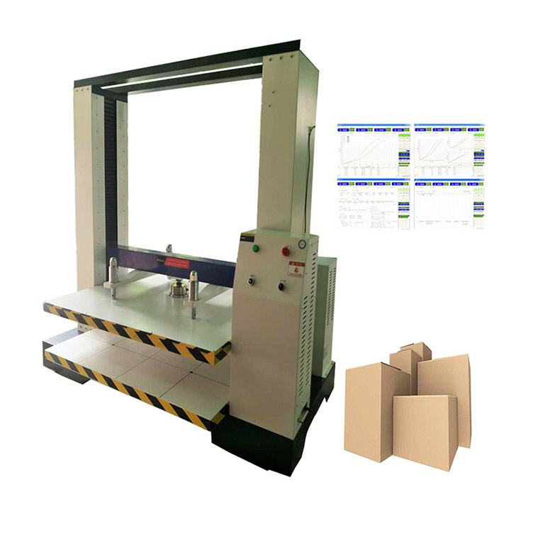 Microcomputer carton Carton Pressure Compression Testing Machine Box Stacking Cardboard compress Strength test equipment