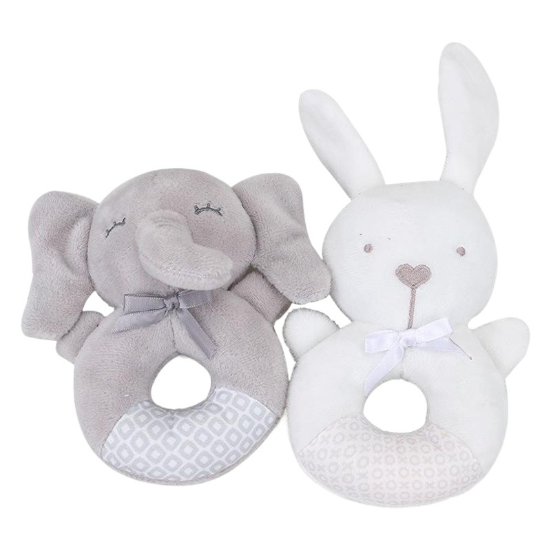 Juguete para bebé, sonajero de mano, muñeco de peluche para recién nacido de 0 a 1 año, sonajero BB, campana de cuna relajante, juguete educativo para agarrar con la mano.