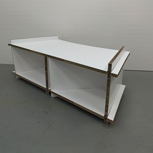 Cross-Border High-Strength Honeycomb Panel Display Stand Storage Rack with Heightened Cushioning and Thickened Composite Honeycomb Panels of Non-Standard Shapes