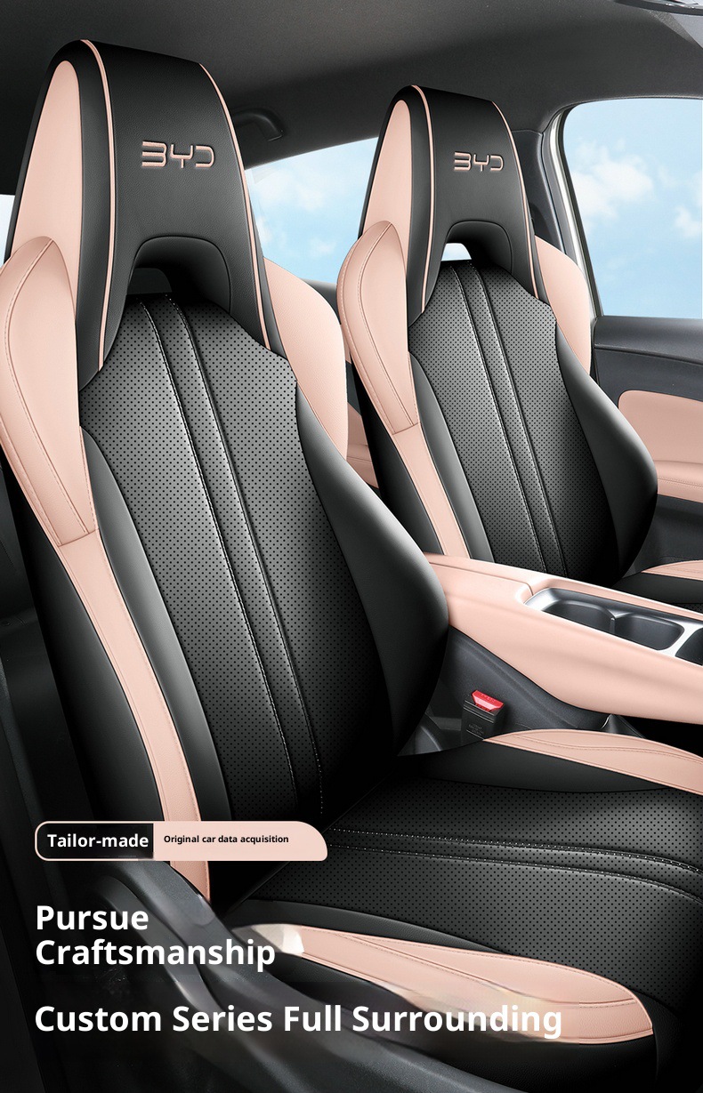 New Seagull Full Leather Car Seat Cushion for All Seasons, Left-Hand Drive Overseas Right-Hand Drive Seat Cover, Cross-Border Full-Cover Car Seat Cushion