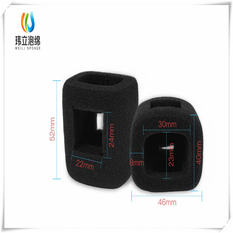 适用大疆Osmo Pocket 1 2 防风绵话筒吸音棉过滤杂音口袋话筒套